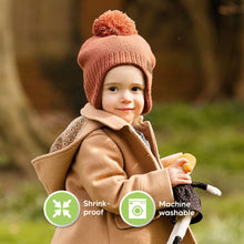 Load image into Gallery viewer, Muff Knitted Beanie (Dune)