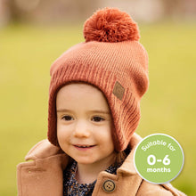 Load image into Gallery viewer, Muff Knitted Beanie