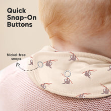 Load image into Gallery viewer, 10-Pack Organic Bandana Bibs (Mesozoic)