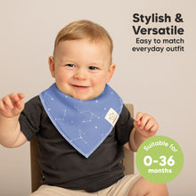 Load image into Gallery viewer, 10-Pack Organic Bandana Bibs (Cosmo)