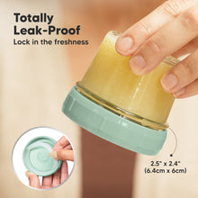 Load image into Gallery viewer, 6-Pack Prep Jars Food Glass Containers (Musk Dusk)