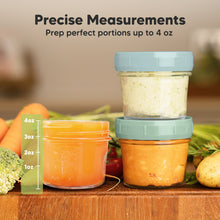 Load image into Gallery viewer, 6-Pack Prep Jars Food Glass Containers (Musk Dusk)
