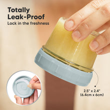 Load image into Gallery viewer, 6-Pack Prep Jars Food Glass Containers (Slate)