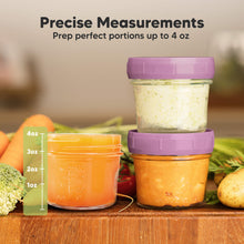Load image into Gallery viewer, Prep Jars Baby Food Storage Glass Container (Sunset)