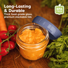 Load image into Gallery viewer, Prep Jars Baby Food Storage Glass Container (Sunset)