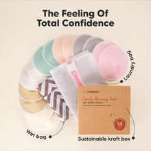 Load image into Gallery viewer, 14-Pack Comfy Nursing Pads (Pastel Touch)