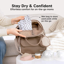 Load image into Gallery viewer, Stay Dry & Confident - Effortless comfort for on-the-go moms. Wet bag to store used pads while on-the-go