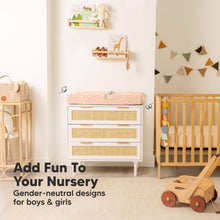 Load image into Gallery viewer, Add fun to your nursery, gender-neutral designs for boys and girls.