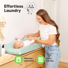 Load image into Gallery viewer, Effortless laundry, machine washable and dryer-friendly.