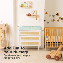 Load image into Gallery viewer, Add fun to your nursery, gender-neutral designs for boys and girls.