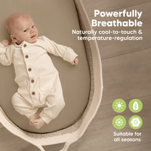 Load image into Gallery viewer, 2-Pack Isla Fitted Bassinet Sheets (Pecan)