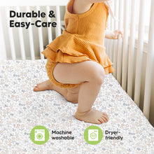 Load image into Gallery viewer, Isla Fitted Crib Sheets (Dragon Tale)