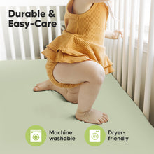 Load image into Gallery viewer, Isla Fitted Crib Sheets (Foxtrot)