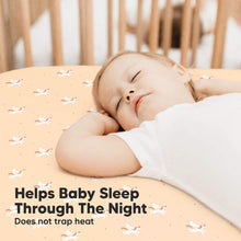 Load image into Gallery viewer, Isla Fitted Crib Sheets (Lune Mystic)