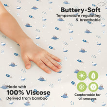 Load image into Gallery viewer, Isla Fitted Mini Crib Sheets (Cosmo)