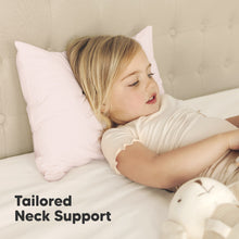 Load image into Gallery viewer, 2-Pack Jumbo Toddler Pillows Without Pillowcase (Mist Pink)