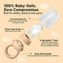 Load image into Gallery viewer, 2-Pack Lil’ Prep Baby Food Feeders (Terracotta)