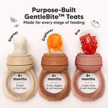 Load image into Gallery viewer, 2-Pack Lil’ Prep Baby Food Feeders (Terracotta)