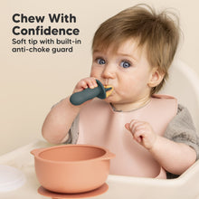 Load image into Gallery viewer, 2-Sets Lil’ Prep Baby Fork & Spoon (Rocky)
