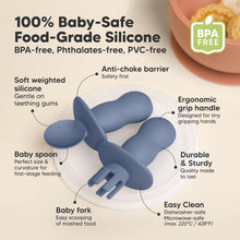 Load image into Gallery viewer, 2-Sets Lil’ Prep Baby Fork & Spoon