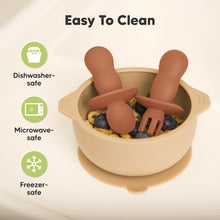 Load image into Gallery viewer, 2-Sets Lil’ Prep Baby Fork & Spoon (Terracotta)