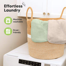 Load image into Gallery viewer, Effortless laundry with machine washable and dryer-friendly fabric.