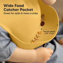 Load image into Gallery viewer, 2-Pack Prep Silicone Bibs (Harvest)