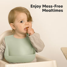 Load image into Gallery viewer, 2-Pack Prep Silicone Bibs (Macaron)