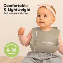 Load image into Gallery viewer, 2-Pack Prep Silicone Bibs (Marsh)