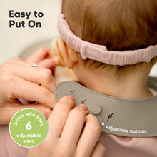 Load image into Gallery viewer, 2-Pack Prep Silicone Bibs (Marsh)