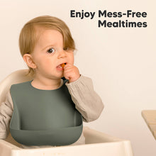 Load image into Gallery viewer, 2-Pack Prep Silicone Bibs (Marsh)