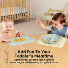 Load image into Gallery viewer, 2-Pack Prep Silicone Placemats (Pastel Sky)