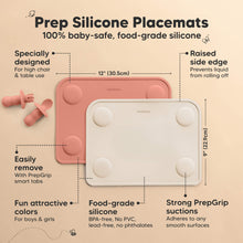 Load image into Gallery viewer, 2-Pack Prep Silicone Placemats (Roseate)