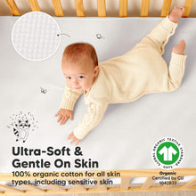 Load image into Gallery viewer, 2-Pack Quin Protect+ Waterproof Crib Mattress Protector