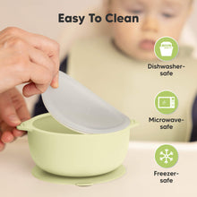 Load image into Gallery viewer, 2-Pack Prep Silicone Suction Bowls (Pastel Sky)