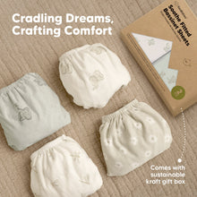 Load image into Gallery viewer, 2-Pack Soothe Fitted Bassinet Sheets (KeaSafari)