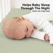Load image into Gallery viewer, Soothe Fitted Crib Sheet (Foxtrot)