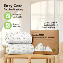 Load image into Gallery viewer, Easy Care, Durable and lasting, Machine washable, Dryer-friendly, Comes with sustainable kraft gift box