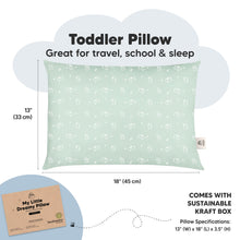 Load image into Gallery viewer, 2-Pack Toddler Pillows Without Pillowcase (Bunnies)