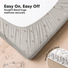 Load image into Gallery viewer, 2-Pack Aereo Fitted Crib Sheets (Savannah)