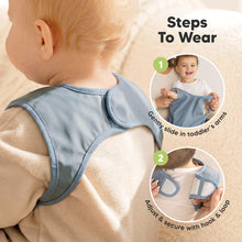 Load image into Gallery viewer, 2-Pack Fae Mod Waterproof Bibs (Slate)