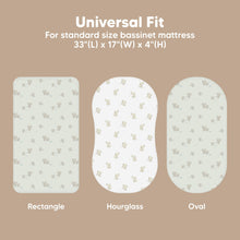 Load image into Gallery viewer, 2-Pack Isla Fitted Bassinet Sheets