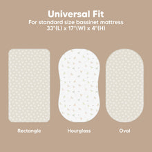 Load image into Gallery viewer, 2-Pack Isla Fitted Bassinet Sheets (Meadow)