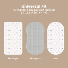 Load image into Gallery viewer, 2-Pack Isla Fitted Bassinet Sheets (Nordic)