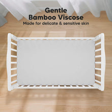 Load image into Gallery viewer, Isla Fitted Crib Sheets (French Gray)