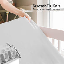 Load image into Gallery viewer, Isla Fitted Crib Sheets (French Gray)