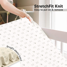 Load image into Gallery viewer, Isla Fitted Crib Sheets (Bumble Bear)