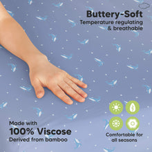 Load image into Gallery viewer, Isla Fitted Mini Crib Sheets (Marine Muse)