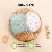 Load image into Gallery viewer, Isla Fitted Mini Crib Sheets (Bunnies)