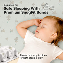 Load image into Gallery viewer, Isla Fitted Mini Crib Sheets (Elly)